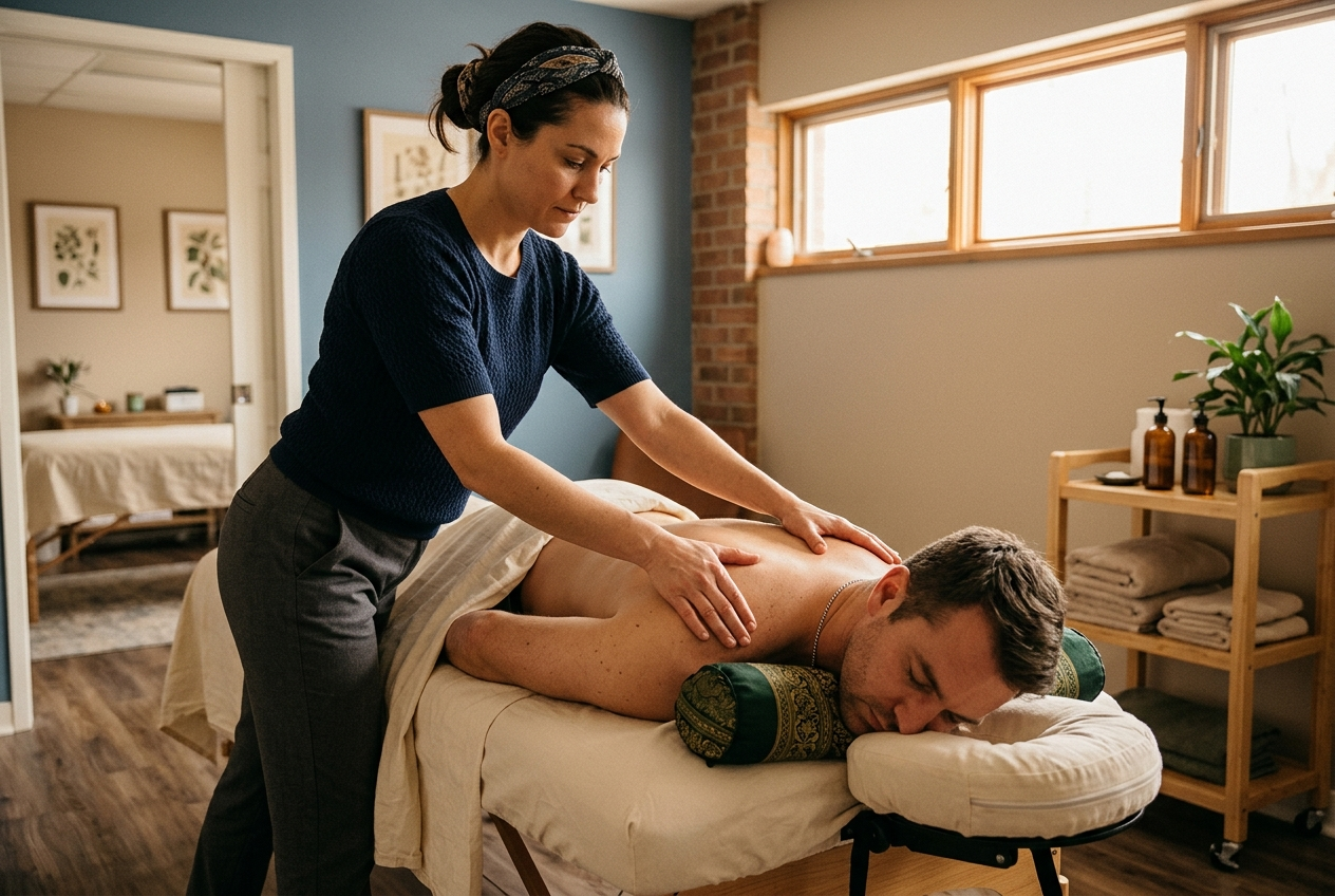 MASAJE DE DESCARGA MUSCULAR O MASAJE DEPORTIVO